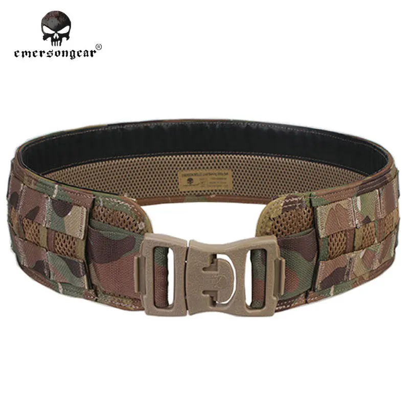Emersongear EM9241 Series Tactical Military Belt - MOLLE Load Bearing Utility Belt for Hunting, Airsoft & Waist Support image 2