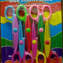 Ножницы для скрапбукинга, детские ножницы, 6 предохранительных ножниц, 6 шт./компл