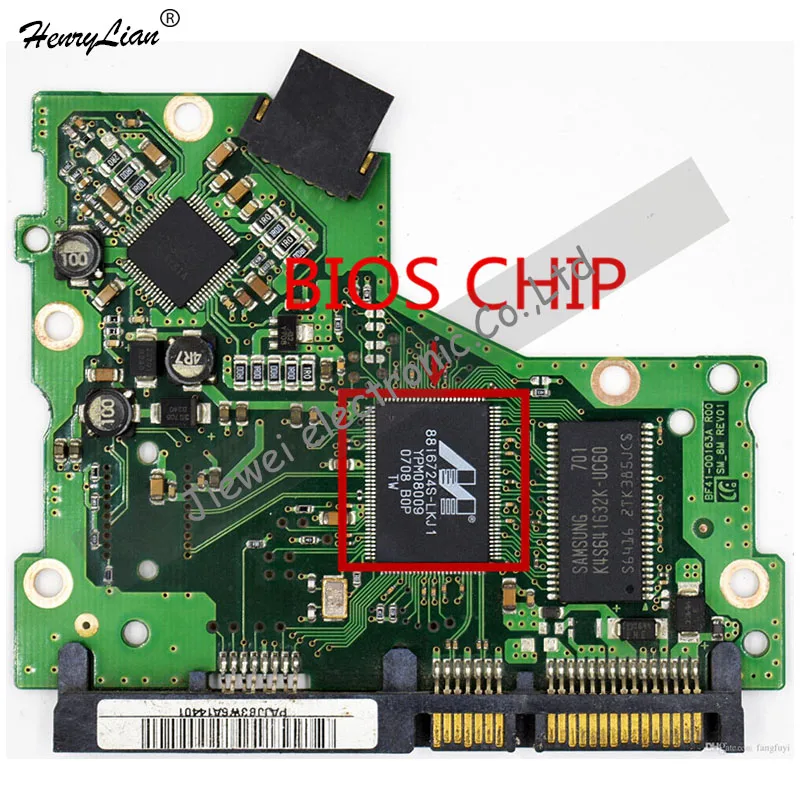 HDD PCB для/логическая плата/номер платы: BF41 00163A SW_8M REV .01|Демонстрационные стенды| |