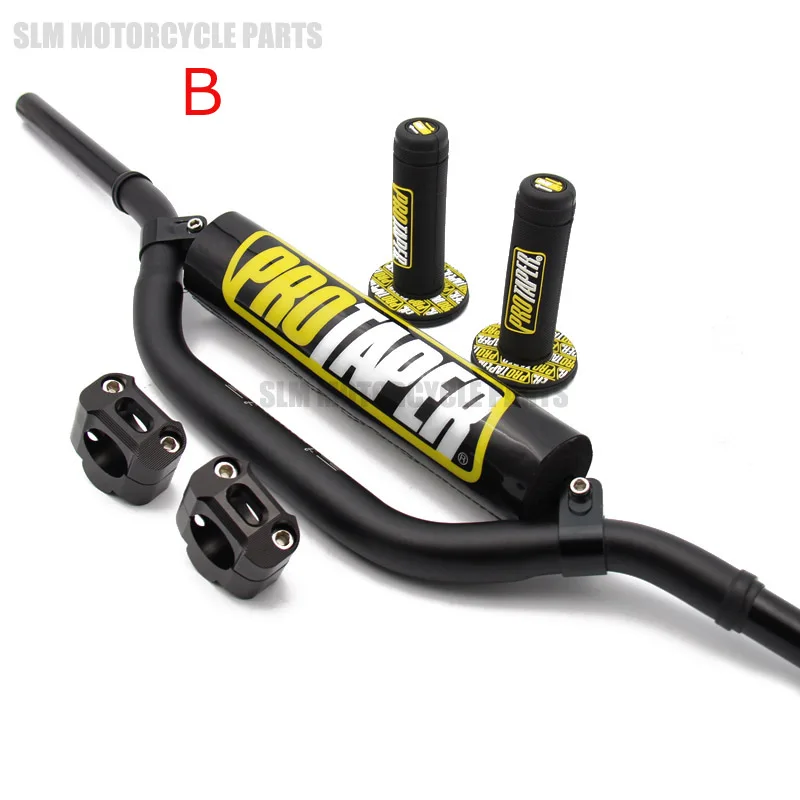 Руль для PRO Taper Pack Bar, 825 мм, рукоятка, накладки для ручек, Pit Pro Racing, Dirt Pit Bike, Мотоцикл с ЧПУ, 28 мм, адаптер