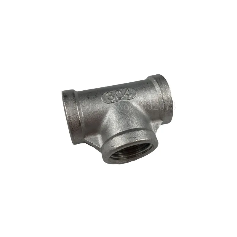12 Female BSP Tee 3 way Threaded Pipe Fittings Stainless Steel 304 , Beer Brewing Hardware, Hombrew Pump fitting (1)