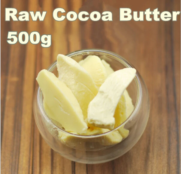 

3.53oz Raw Cocoa Butter Base Oil E xquisite Natural ORGANIC Unrefined 500g