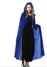 Blue Green Halloween cape Cloak Halloween Cosplay Costume Party Dress The Witch Elf Cloak Witch Costume doctor strange cloak cosplay costume dr strange steve red cloaks magic robe halloween party long cape