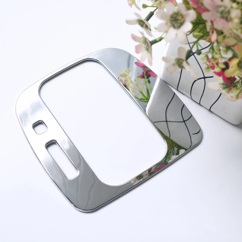 For-Ford-Escape-Kuga-2013-2014-2015-ABS-Chrome-Car-gear-shift-knob-frame-panel-Decoration (3)