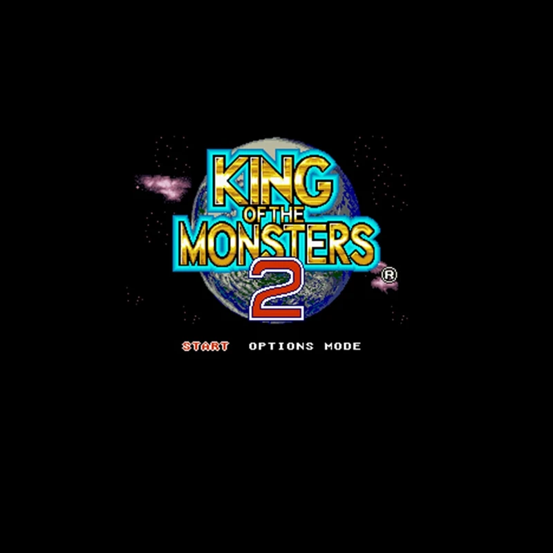 &quotКороль монстров&quot 2 NTSC Версия 16 бит 46 пин большая серая игровая карта для