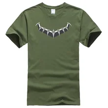

New Fashion 2018 Hot Summer Man's T-shirt Black Panther Top T Shirt Men Superhero Hop Hop Tshirt Streetwear Tops Men's T-shirts