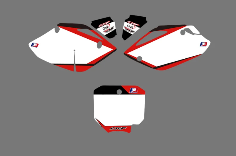 Графический фон наклейка для мотоцикла Набор Honda CRF150R CRF 150R с жидким охлаждением