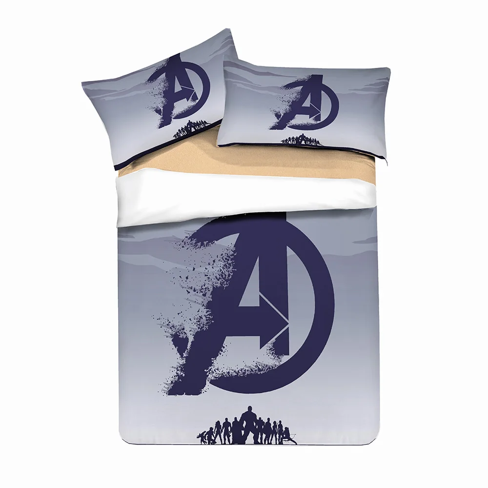 3D печать Мстители постельных принадлежностей набор пододеяльников Набор наволочек одеяло Капитан Америка постельное белье
