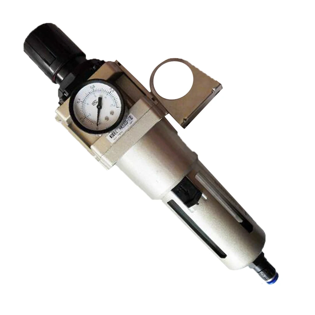 AW5000-10D 1/4' Air Filter Regulator Moisture Trap Pressure Gauge Compressor