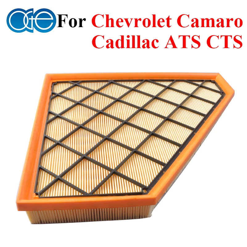 Car Parts Engine Air Filter For Cadillac ATS / CTS / Chevrolet Camaro