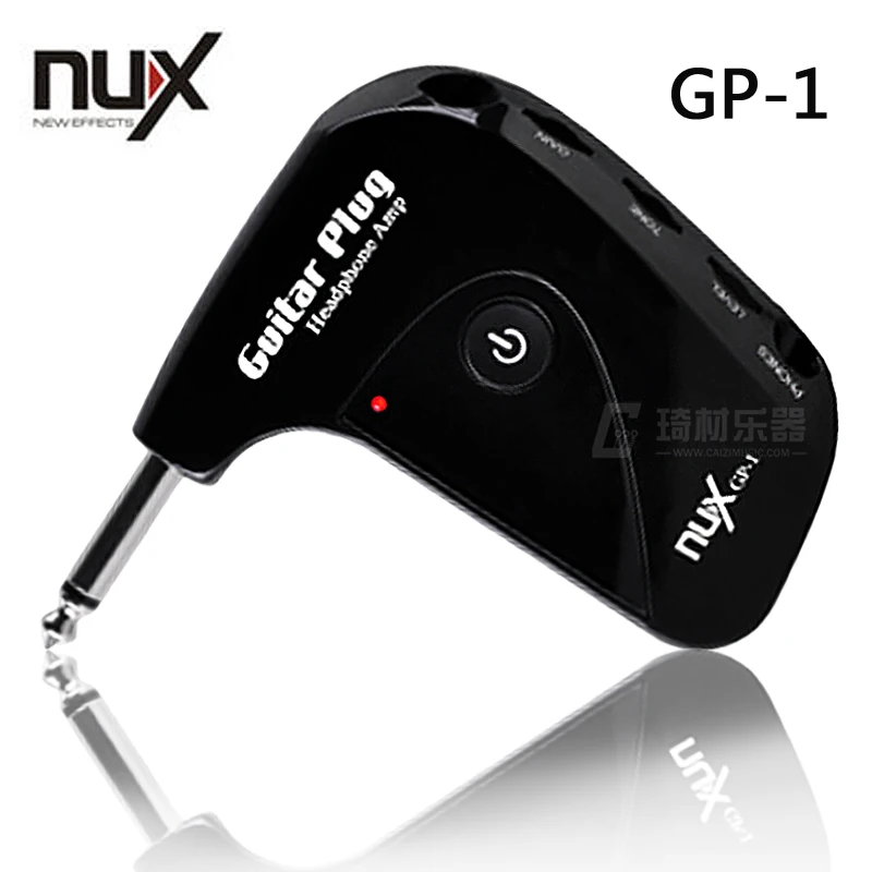 Nux GP-1 гитары Plug Наушники Amp для практики
