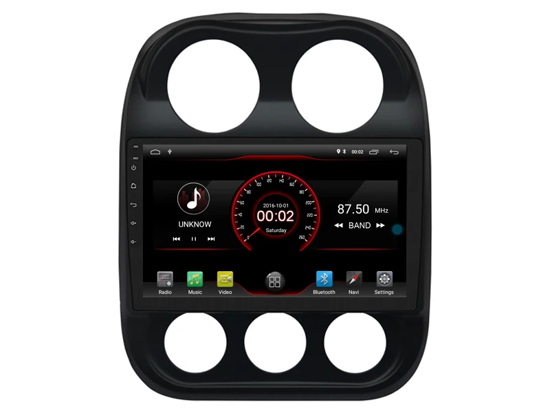 Sale WITSON 10.2"FULL HD TOUCH SCREEN Android 9.0 Octa-Core Car GPS Multimedia Navigation for JEEP COMPASS 2010-2016 Car DVD Player 2
