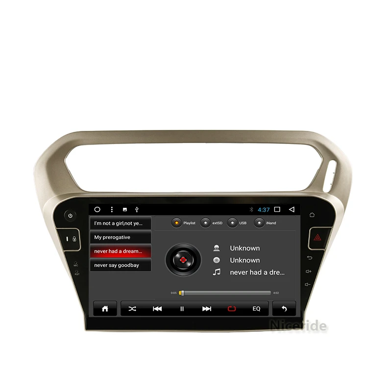 Сенсорный Экран 10 1 &quotAndroid 8 Автомагнитола DVD для Citroen Elysee peugeot 301 Мультимедиа Радио