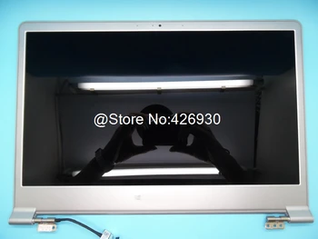 

Laptop LCD Module(LCD Display Screen+Cover+Front Bezel+Cable+Hinge) For Samsung NP900X3L 900X3L Silver New