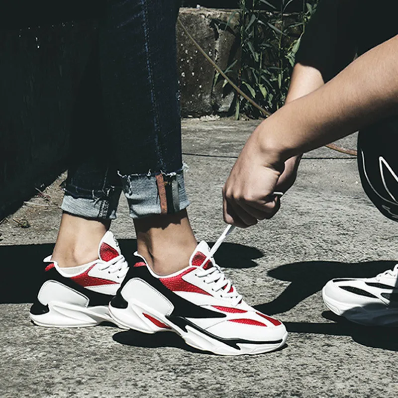 

Hot Sale Unisex Outdoor Athletic Casual Shoes Men Sport Running Trainer Shoe Couple Women Walking Shoes Sneakers 35-44