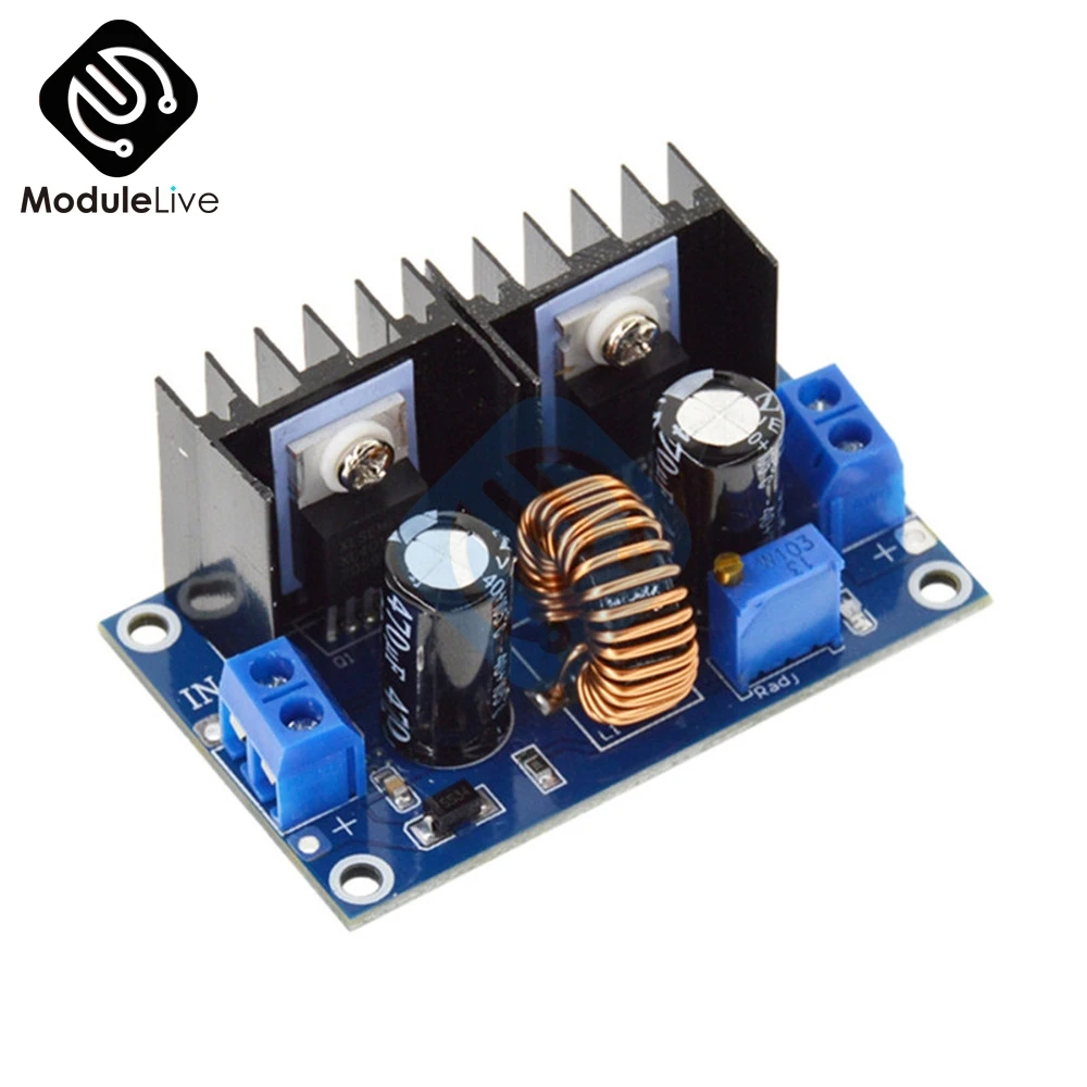 XL4016 PWM Регулируемый понижающий модуль платы 4 36 в до 1 25 максимальный