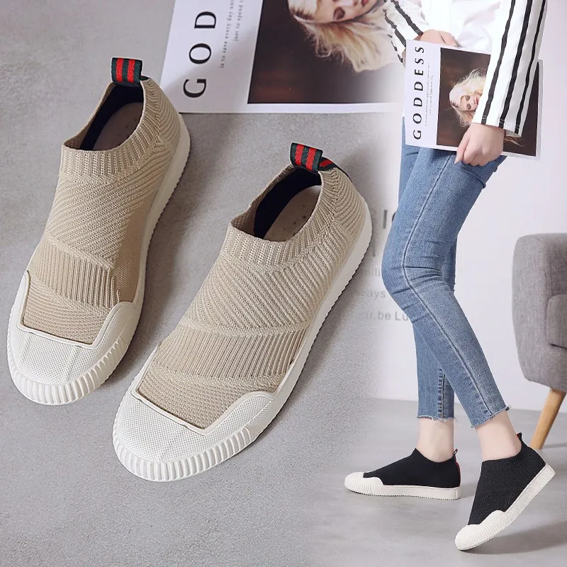 

Spring New Breathable Net Shoes Rubber Non-slip Soft Bottom Comfortable Shoes