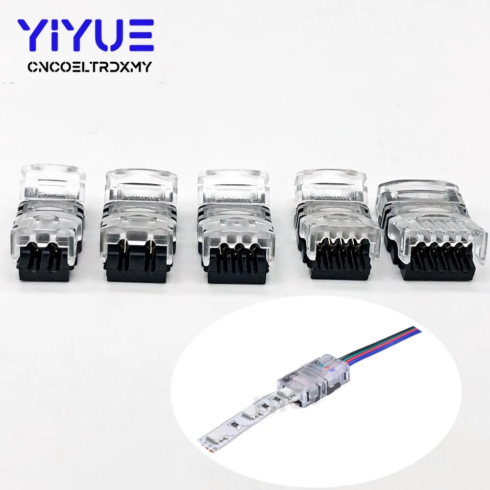 LED Strip Connector for Single RGB RGBW