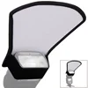 2-in-1 Silver/White Camera Flash Diffuser Softbox Photo Flash Light Reflector for Canon Nikon Sony Pentax Yongnuo Speedlite ► Photo 1/5