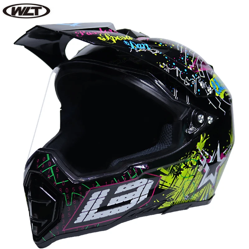 Мотоциклетный шлем casco capacete с объективом зимний ATV WLT-128 ветрозащитный шлем для мотокросса - Цвет: 24