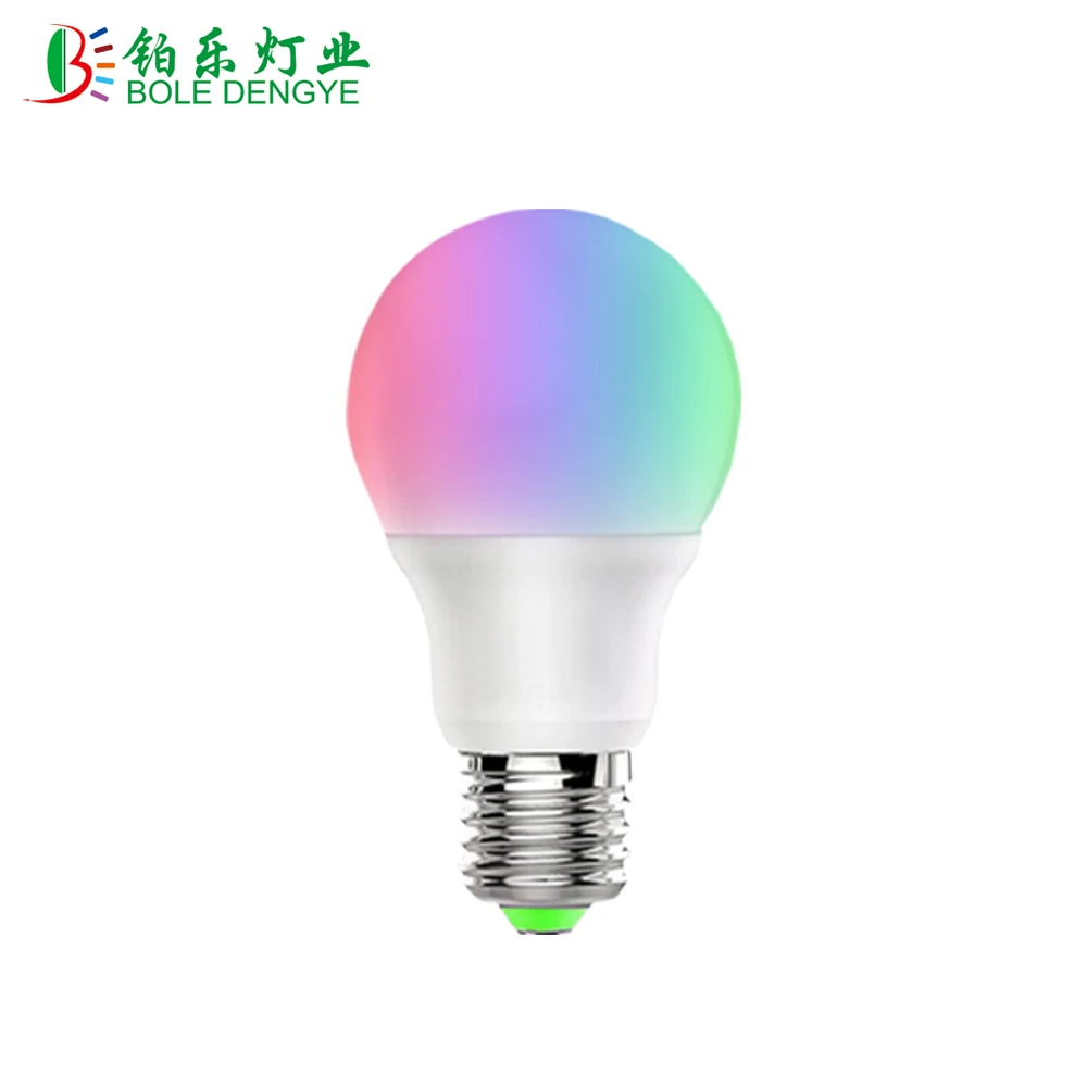 

E27 Smart WIFI Bulb RGB RGBW Dimmable LED Bulb Light Bulb Works with Alexa Google Home,16 Million Colours,APP Remote Control