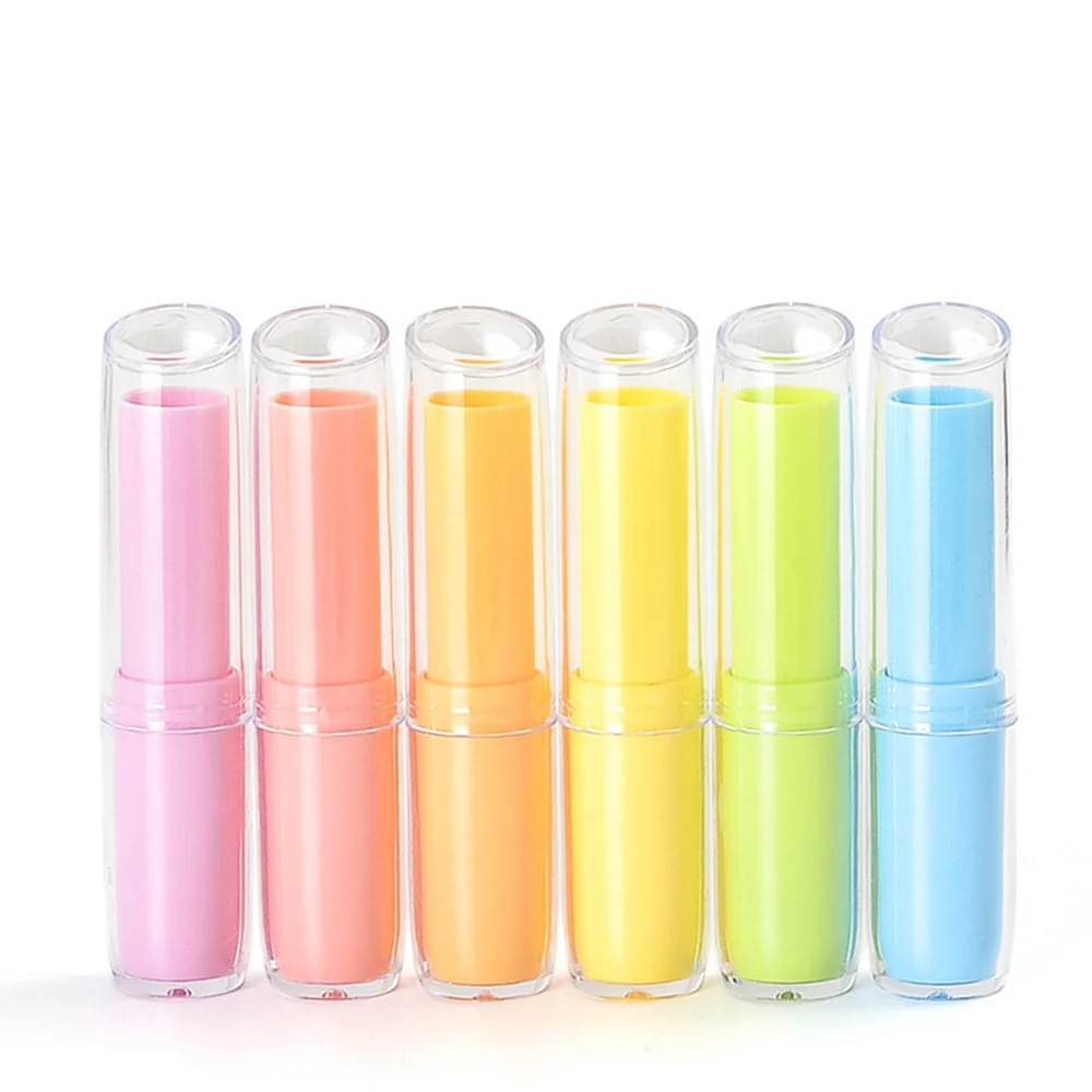 

5 Pcs/lot Lipstick Tube Lip Balm Containers Empty Cosmetic Containers Lotion Container Glue Stick Clear Travel Bottle