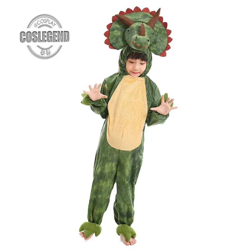 Child S Toddler Triceratops Dinosaur Costume Kids Dinosaur Halloween Costume Child Cosplay Animal Party Costume Aliexpress