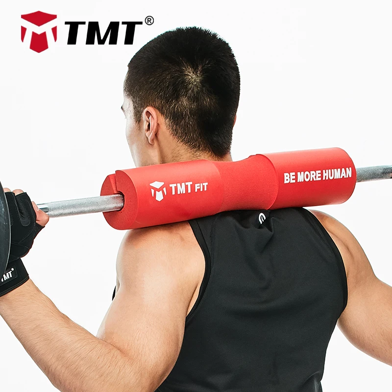 TMT Weightlifting Barbell Grips Thicken Sponge Back Neck Shoulder