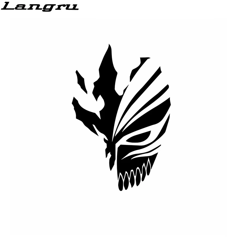 

Langru Bleach Ichigo Hollow Mask Anime Decal Sticker For Car Accessories Jdm