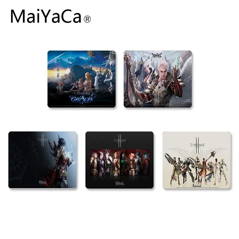 Игровой коврик для компьютерной мыши MaiYaCa lineage 2 гладкий записей настольные