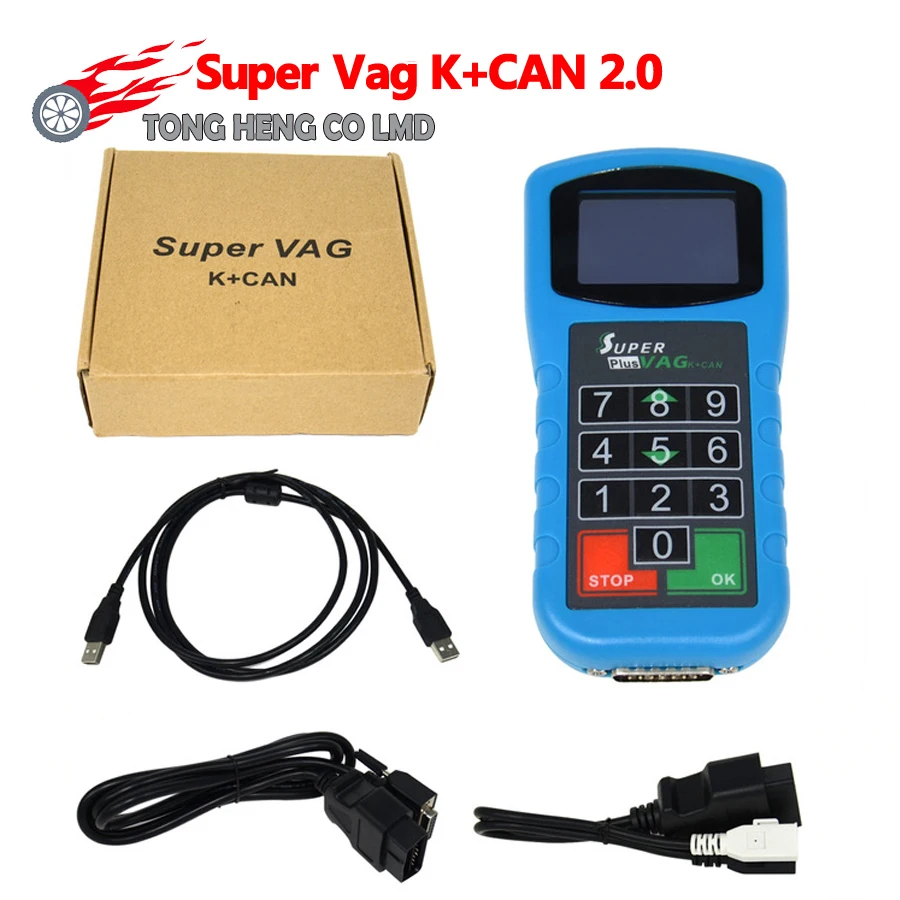 Супер VAG K CAN Plus 2 0 диагностический прибор для коррекции пробега Pin код