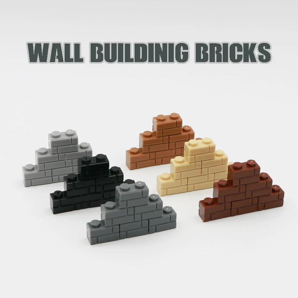 compatible legoed military wall bricks