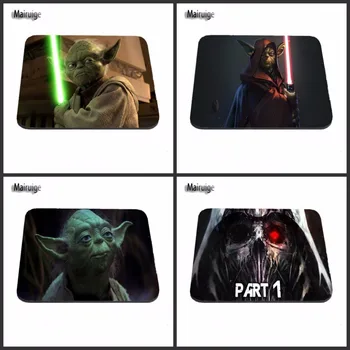 

Mairuige New Arrival High Quality Yoda Star Wars Large aming Non-Slip Rubber Mousepad for Computer PC Laptop 18*22cm and 25*29cm