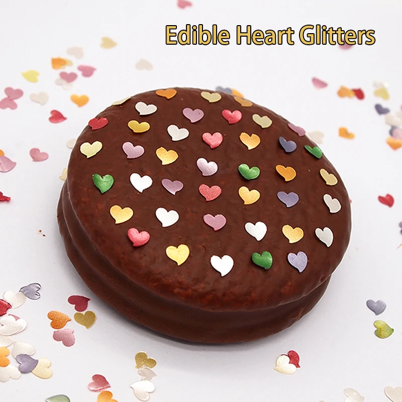 Edible Glitter Heart 1-1