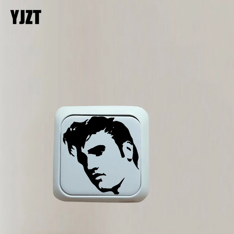 

Elvis Presley BLACK Wall Sticker Home Bedroom Switch Decal 7SS0075