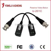 20PCS/10PAIRS CCTV CAMERA TWISTED PAIR TRANSMITTER PASSIVE VIDEO BALUN SHIPPING FREE SHIPPING