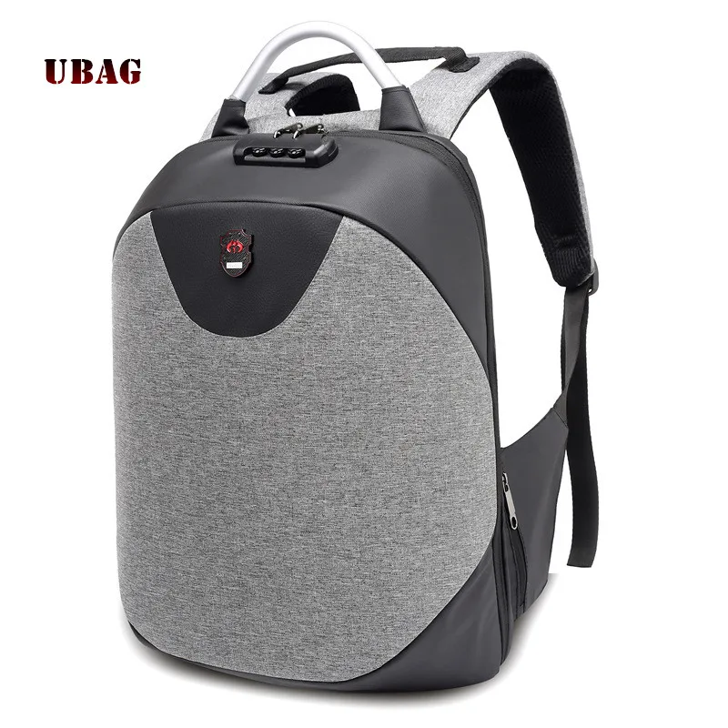 

Fashion Men backpack USB Charging waterproof Male big space Multifunction laptop backpack anti theft lock travel backpack Unisex