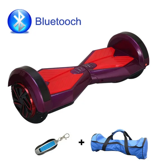 Cheap 2 wheel electric standing scooter 8inch self balancing hoverboard electric scooter smart drift skateboard with Colored lights