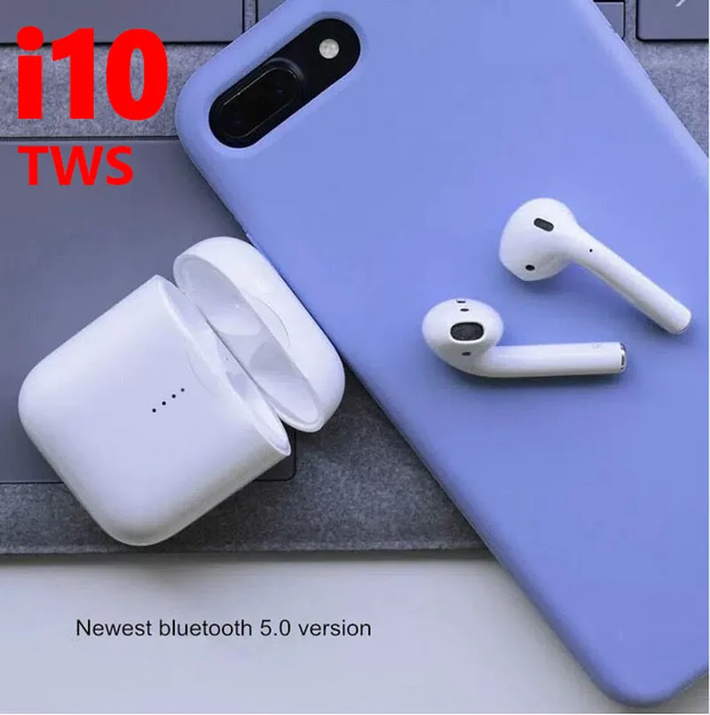 

i10 Tws Touch Control Wireless Bluetooth Headphones Earbuds Bluetooth Earphone i7s tws Air Pods Handsfree Headset for smartphone