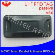 UHF RFID антиметаллическая бирка 915 МГц 868 м Alien higgs3 140*66*14 мм EPC Gen2 6C прочный ABS длинный диапазон смарт-карты пассивные RFID метки