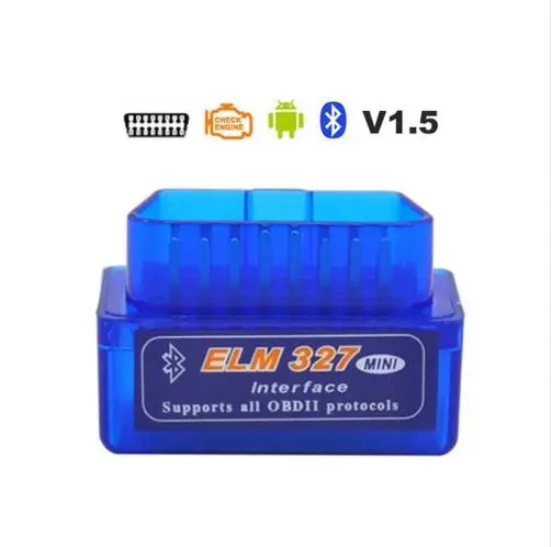 Мини ELM327 V1.5 Bluetooth - Цвет: Белый