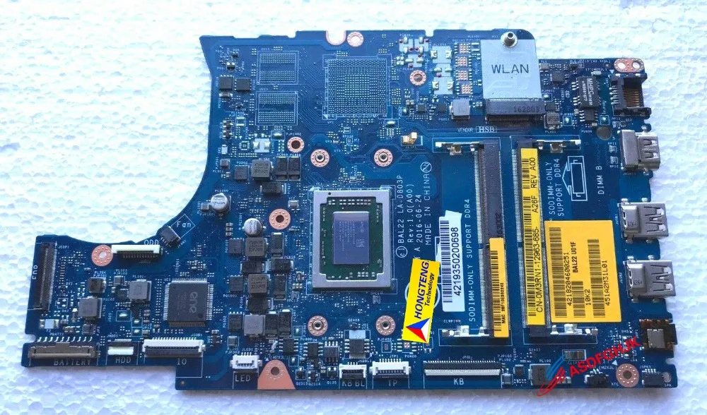 

Оригинальная материнская плата для DELL INSPIRON 15 5565 P66F002