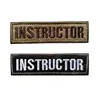 Patch de broderie instructeur patchs décoratifs militaires tactiques Appliques de Combat emblème de boucle de crochet insignes brodés ► Photo 2/4