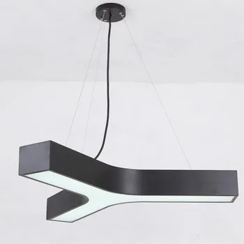 

Modern high power LED Chandeliers led lamps new Y office chandelier led Cold white/ Warm light lamps lustre light chandelier