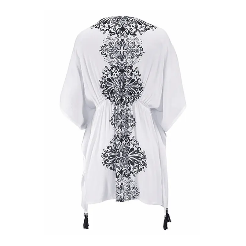 New Women Summer Fashion Holiday Sexy Sexy Off Shoulder Lace Shift Loose Beach Party Mini Dress Elegant Lady Party Dress #4R10 (4)