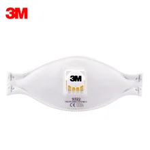 3M 9322 Пылезащитная маска против пыли pm2.5 респиратор тумана сварочный безопасный холодный поток FFP2 Открытый Велоспорт Горная литейная пыльца бактерии