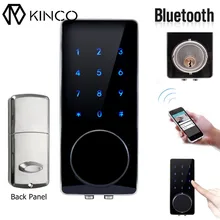 Smart Digital Bluetooth Door Lock Home Security Lock Remote Control Smart Home Keyless Touch Password Deadbolt