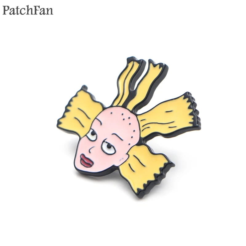 Patchfan со смешными героями из мультфильмов для девочек Cynthia цинка галстуком