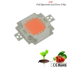 10w led grow light chip ,full spectrum 380nm-840nm led grow light hydroponics plant /greenhouse/indoor garden plant
