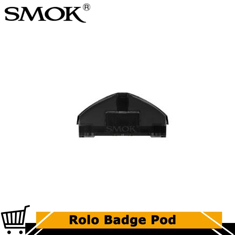 

3Pcs/lot Original Smok ROLO Badge Replacement Pod 2ml Capacity Atomizer Suitable for ROLO Badge Box MOD Vape